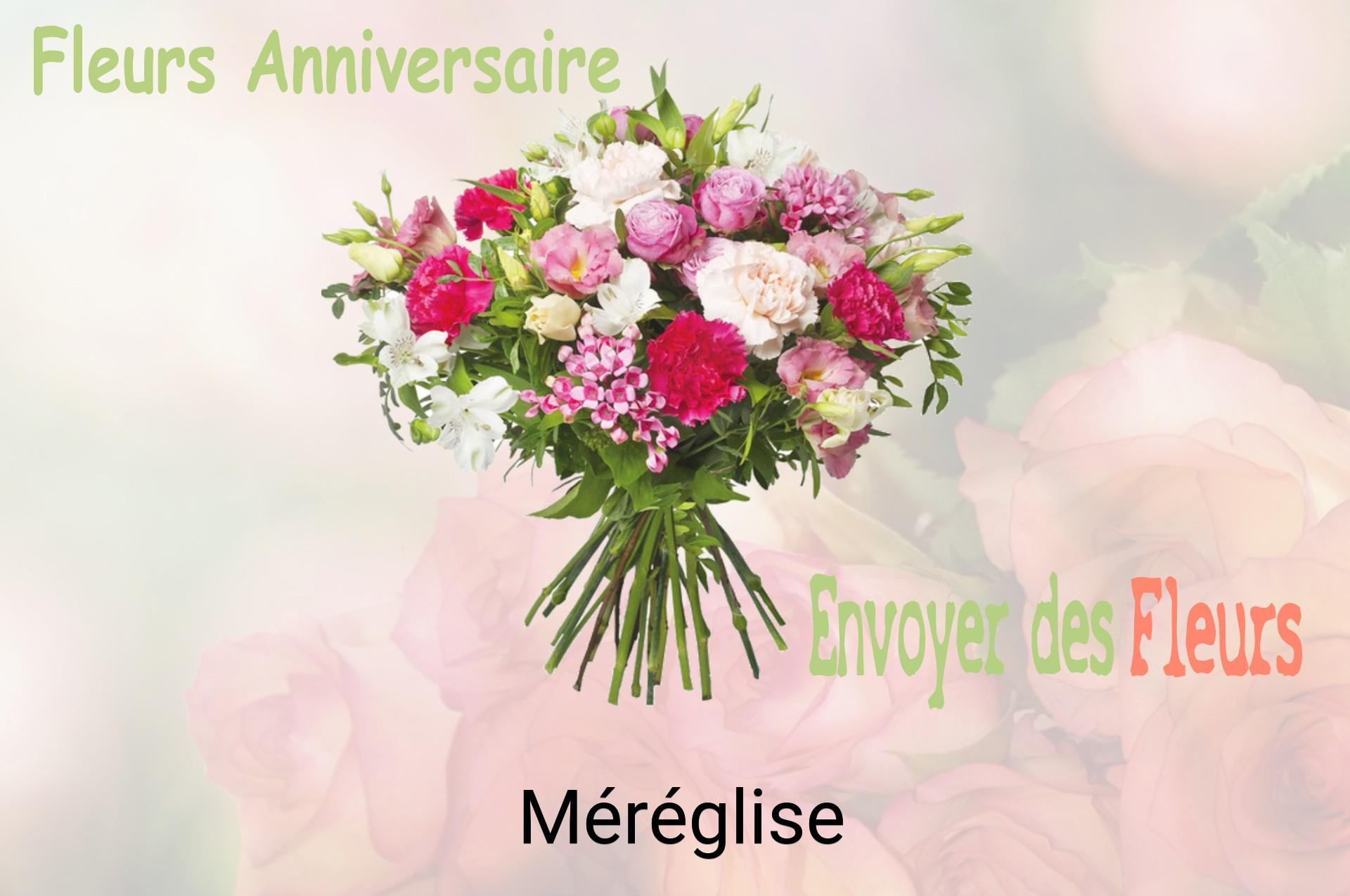 Bouquet de fleurs d’anniversaire livré à Méréglise