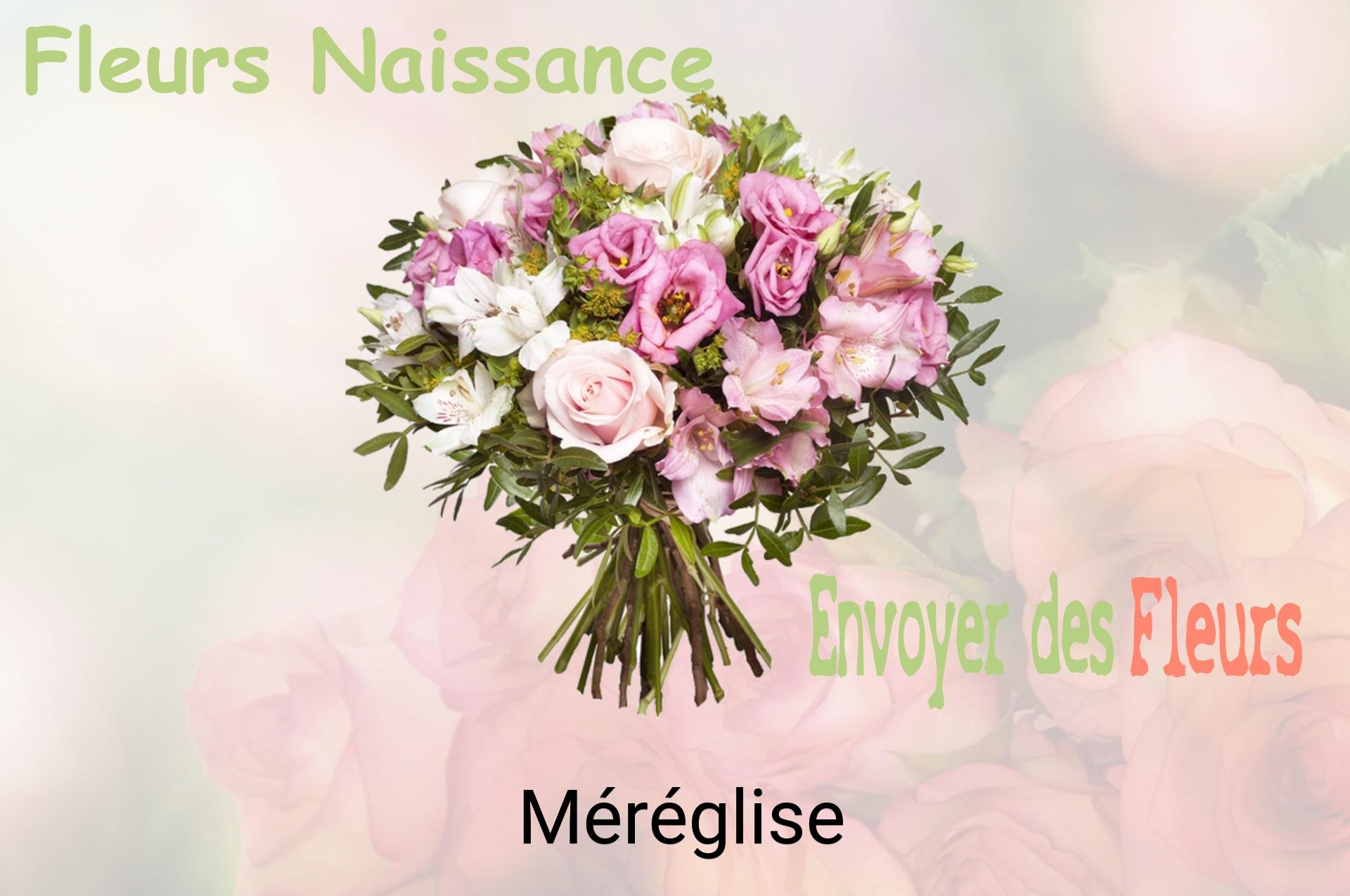 Bouquet de fleurs de naissance livré à Méréglise