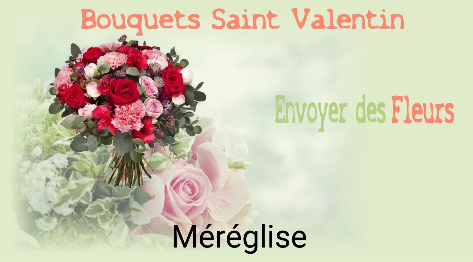 Roses de Saint-Valentin livrées à Méréglise